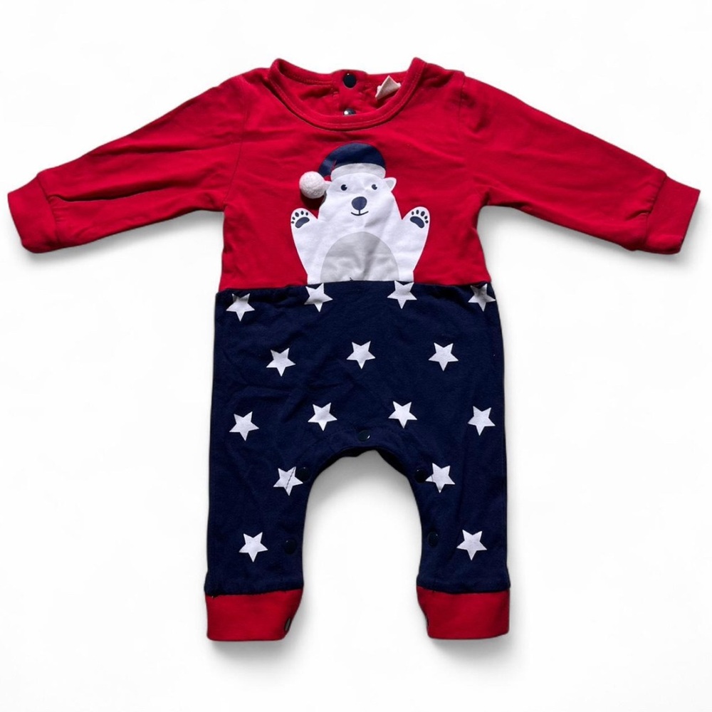 Long-sleeve baby one piece